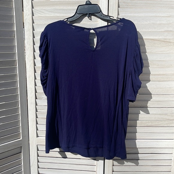 Navy blouse - Picture 2 of 2